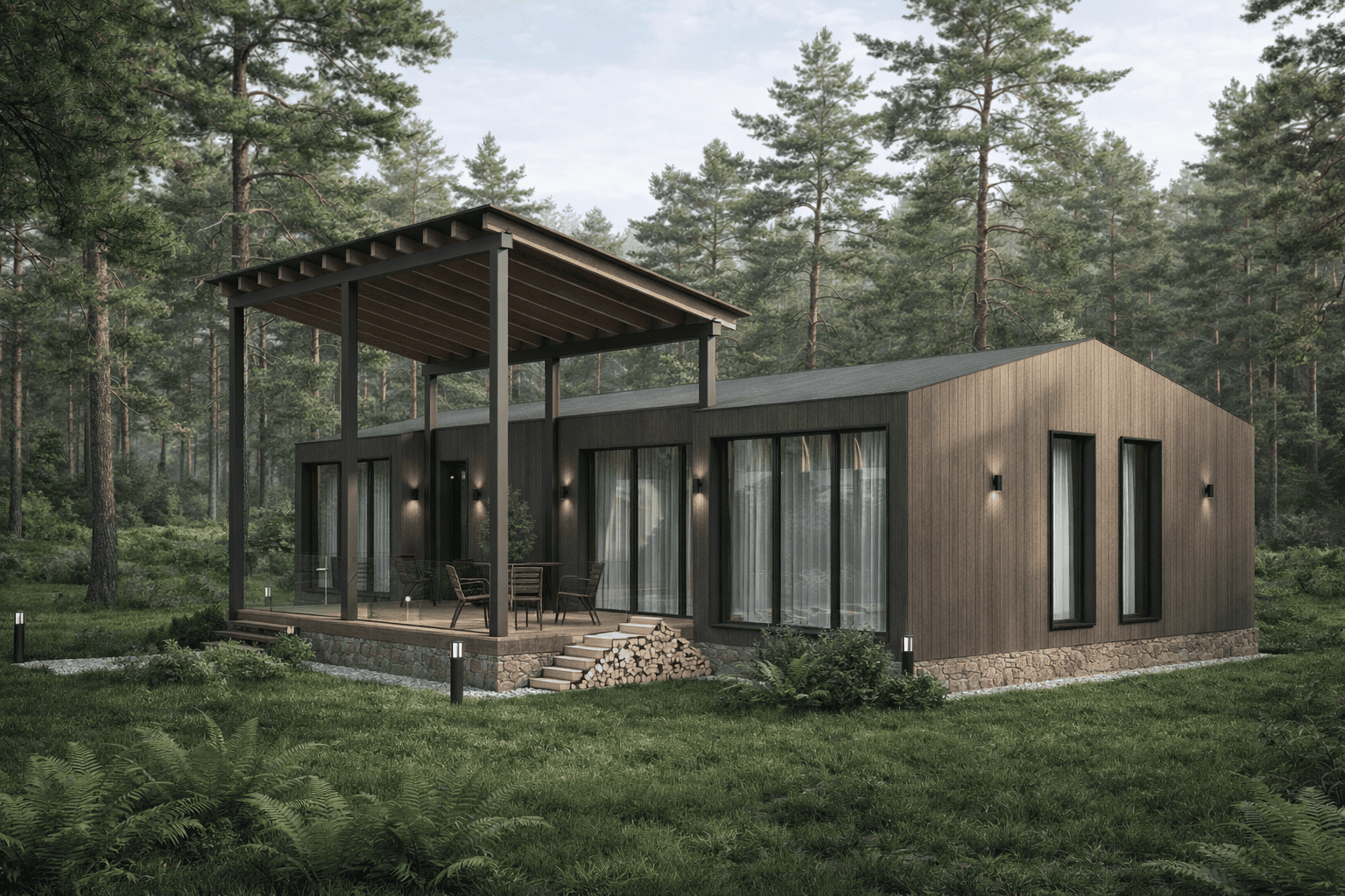 Модульный дом "Лигнум 4.0"