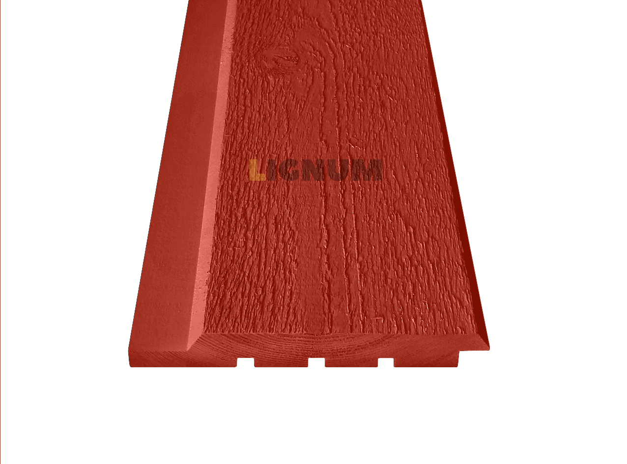 Скандинавская тонкопиленая доска, профиль UYV, заводская покраска, RAL 2002