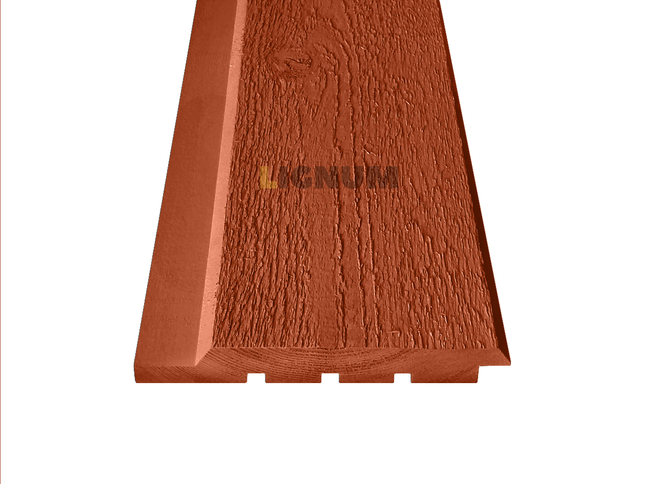 Скандинавская тонкопиленая доска, профиль UYV, заводская покраска, RAL 2001