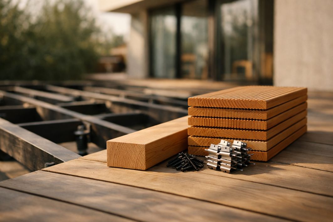 Собрать комплект террасы