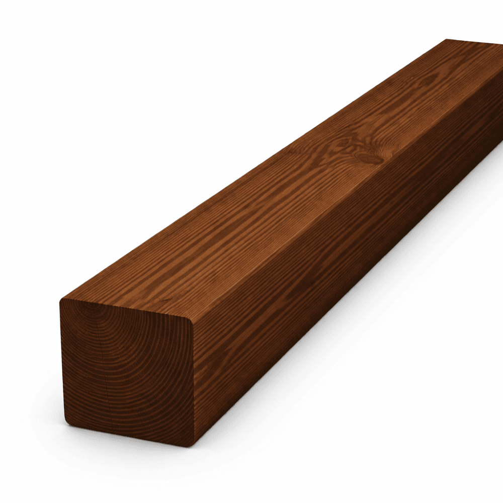 Фасадный брусок из термососны, 40x40x2000-4000 мм.