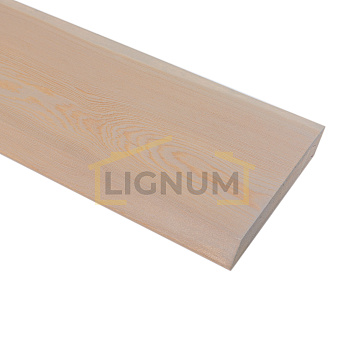 Планкен из лиственницы, с заводской покраской маслом