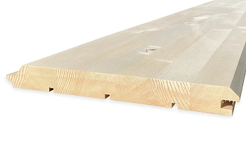 Клееная имитация бруса из хвои, 25*270 мм., сорт "АВ"