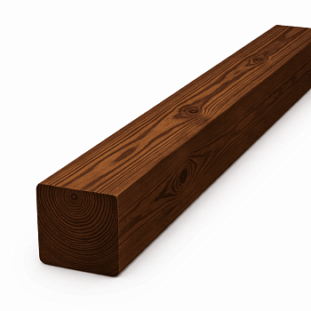 Фасадный брусок из термопихты 40×40 мм (длина 800–4000 мм)