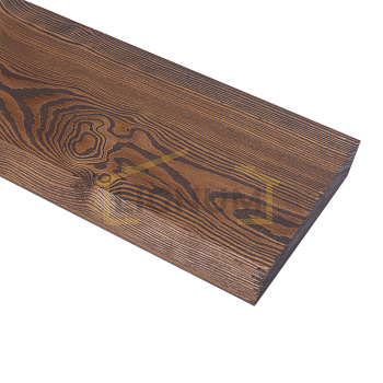 Планкен из лиственницы, с заводской покраской маслом