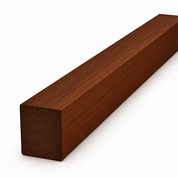 Фасадный брусок из термоясеня 40×60 мм, сорт Экстра (длины 800–3000 мм)